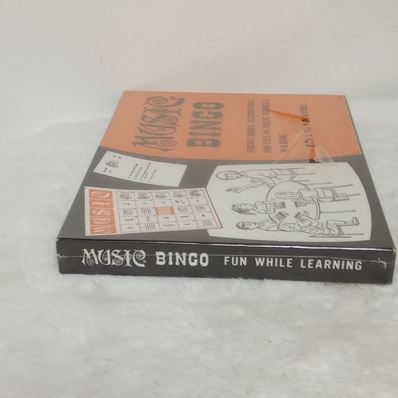 Vintage 1967 music bingo game - Picture 5 of 10